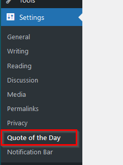 WordPress plugin quote of the day