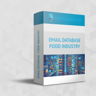 Base de dados de emails - indústria alimentar