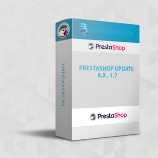 PrestaShop 9.0, 8.2, 8.1, 8.0, 1.7, 1.6 Uppdatering – Säker migrering av din butik