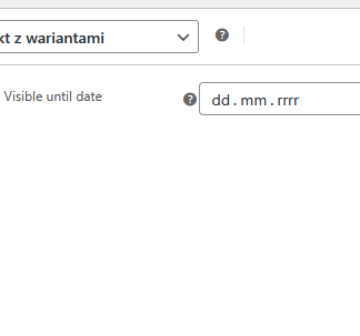 WooCommerce Product Visibility by Date Plugin
