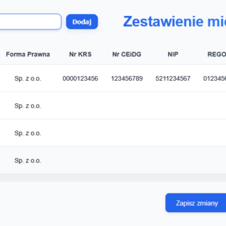 Application for Real Estate Developers enabling price transparency of apartments - Automatic integration with dane.gov.pl