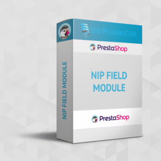 Prestashop NIP-feltmodul for Prestashop 9.X 8.X 1.7.X 1.6.X