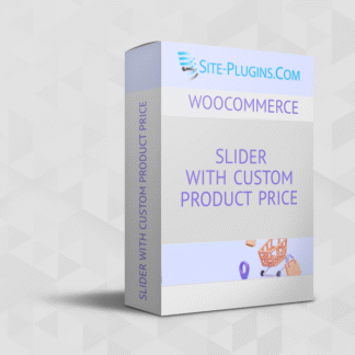 Слайдер с настраиваемой ценой товара WooCommerce WordPress