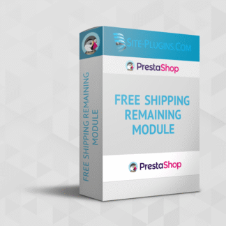 PrestaShop-Modul „Fehlbetrag für kostenlosen Versand“ für Prestashop 9.X 8.X 1.7.X 1.6.X